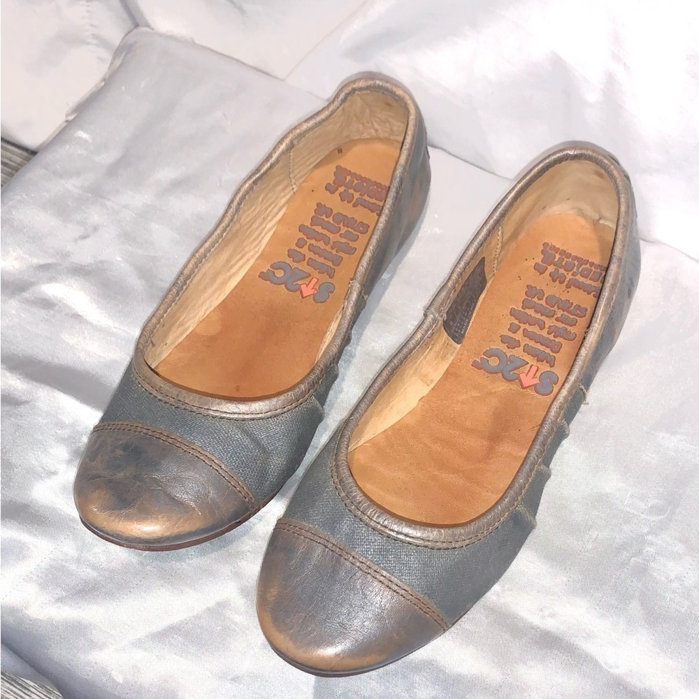 Bedstu Step Women's Ballet Flats Shoes - Coral And Silver Size 6 — image 6 of 6